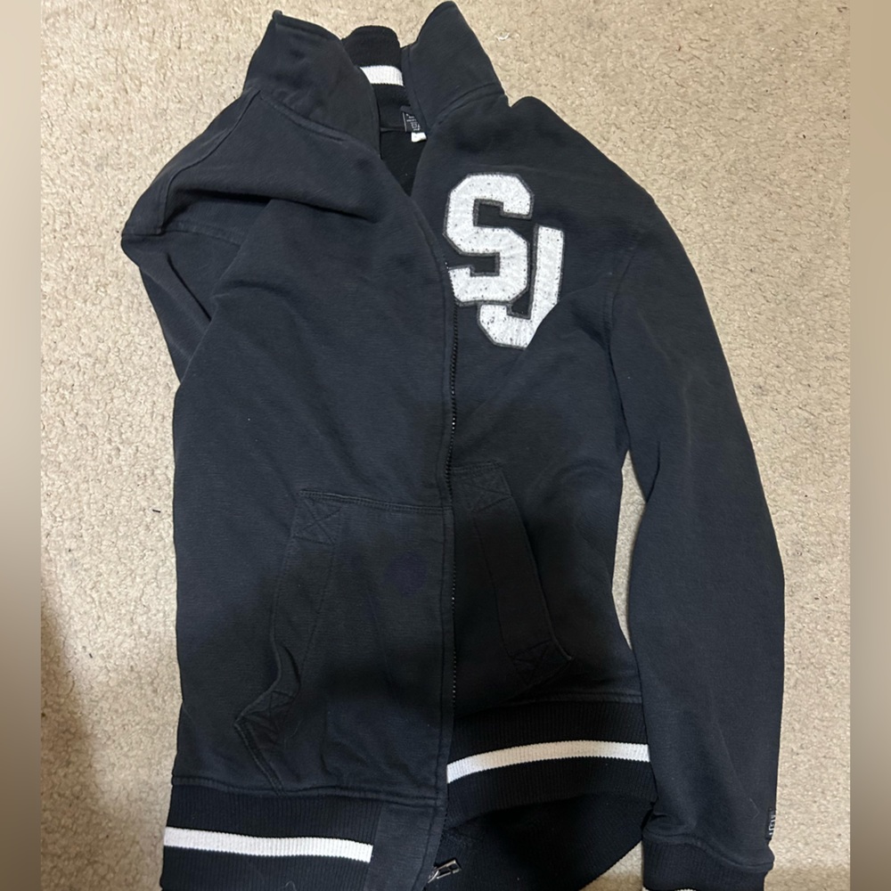 SeanJohn Black Jacket | No Hood | Size: L